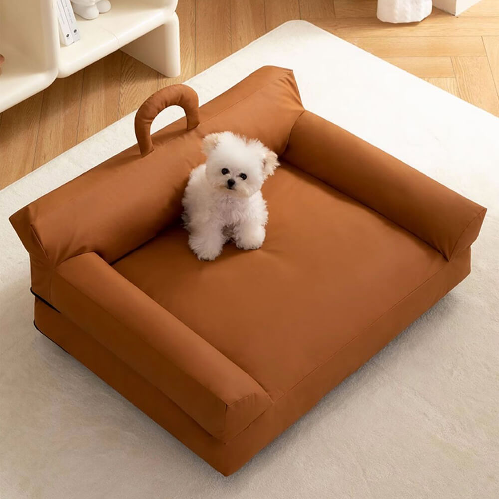 Modern Waterproof Comfortable Backrest Dog & Cat Sofa Bed