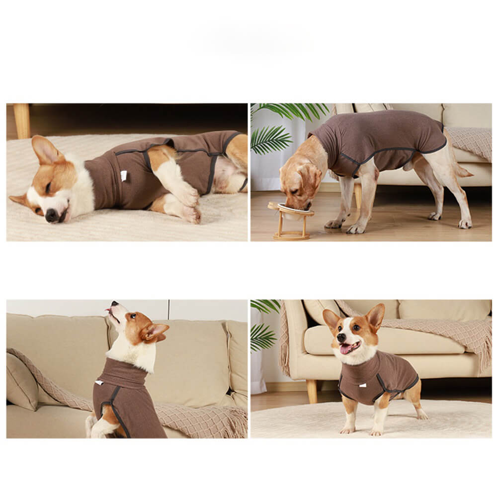 Windproof and Water-Resistant Dog Coat - Ideal for Large Dogs