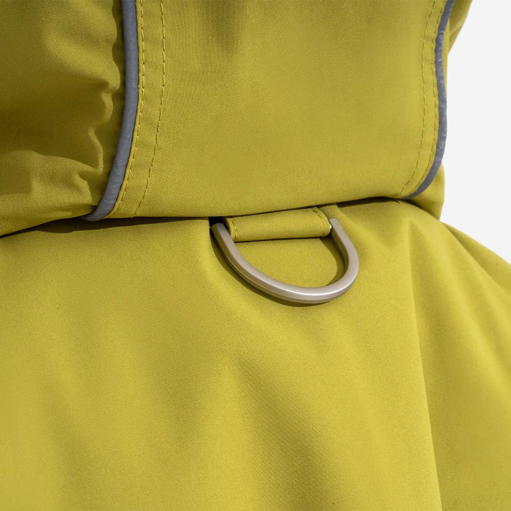 Adjustable Reflective Waterproof with Pocket Dog Human Matching Raincoat-Stay Dry