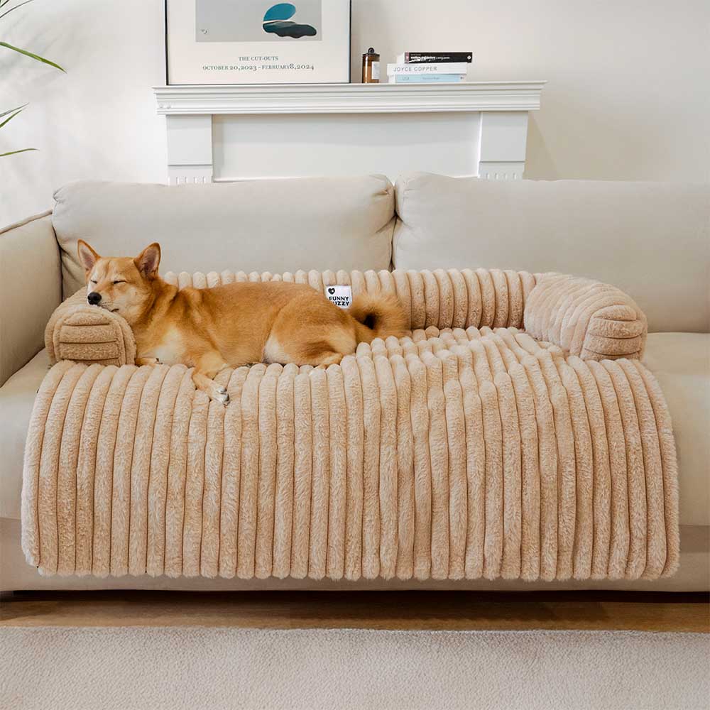 Fluffy Sofa Blanket Bolster Dog Mat Couch Cover