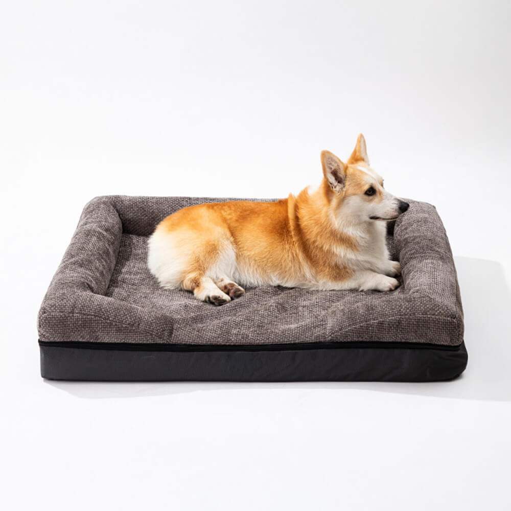 Spacious Cozy Durable Orthopedic Washable Dog & Cat Bed