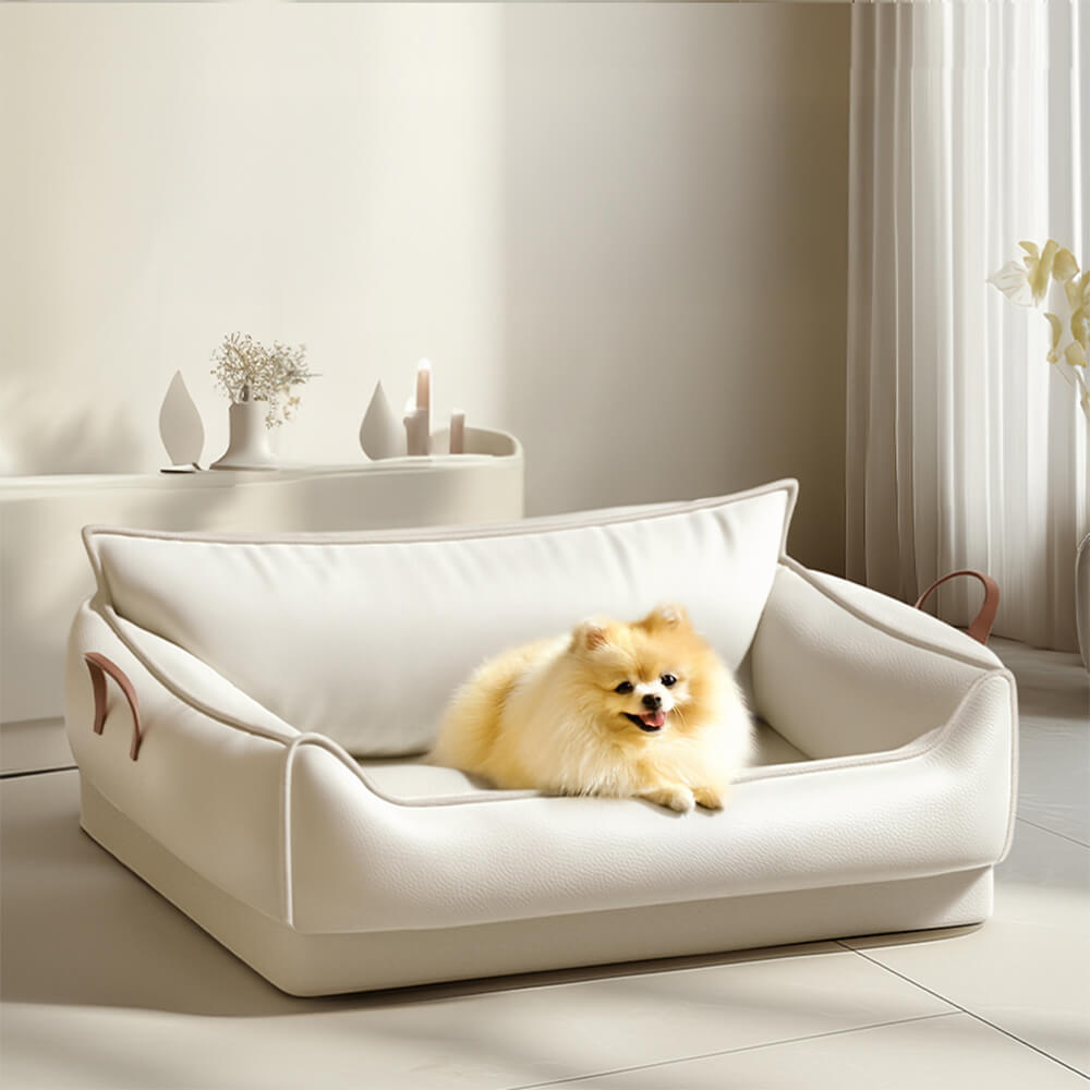 Luxury Natural Latex Supportive Anti-Scratch Dog & Cat Sofa Bed