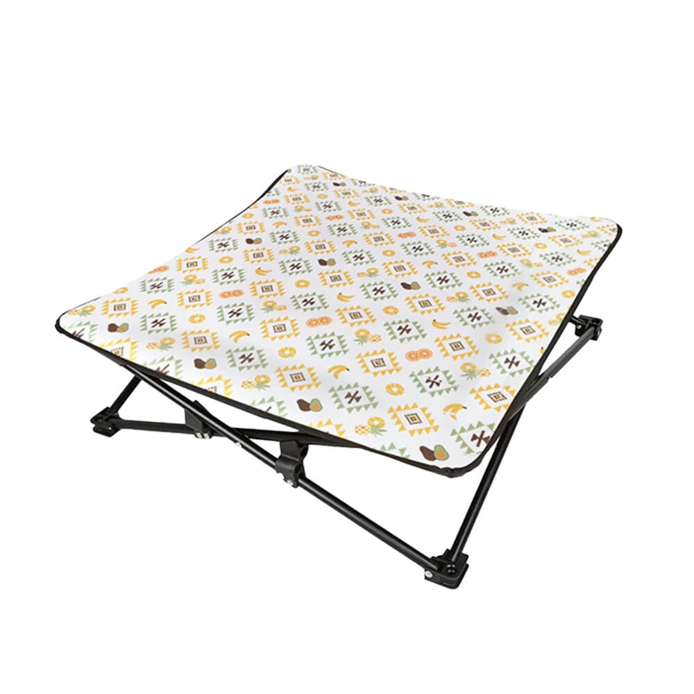 Colorful Pattern Elevated Dog Bed - Multiple Fun Designs