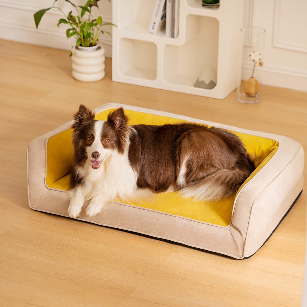 Ultimate Lounger Full Support Comfortable Orthopedic Dog Sofa Bed