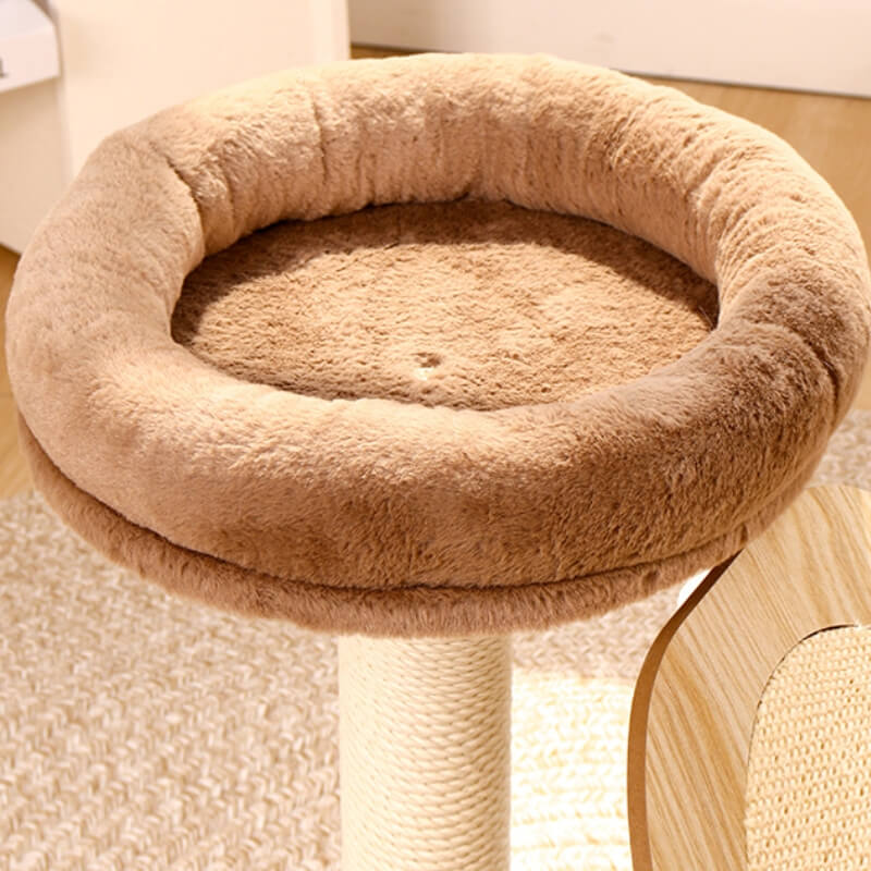 Durable Cat Tree Tower for Climbing with Sisal Scratching Post