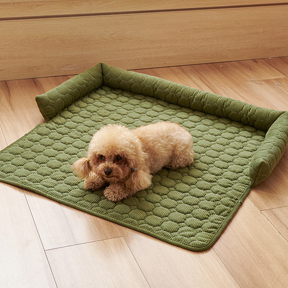 Pearl Fleece Ultra-Soft Orthopedic Dog Mat Furniture Protector Cover