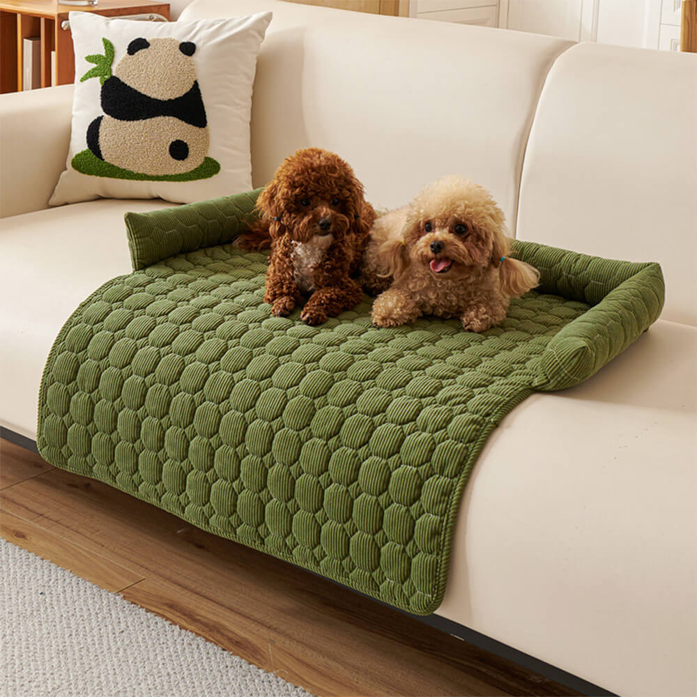 Pearl Fleece Ultra-Soft Orthopedic Dog Mat Furniture Protector Cover