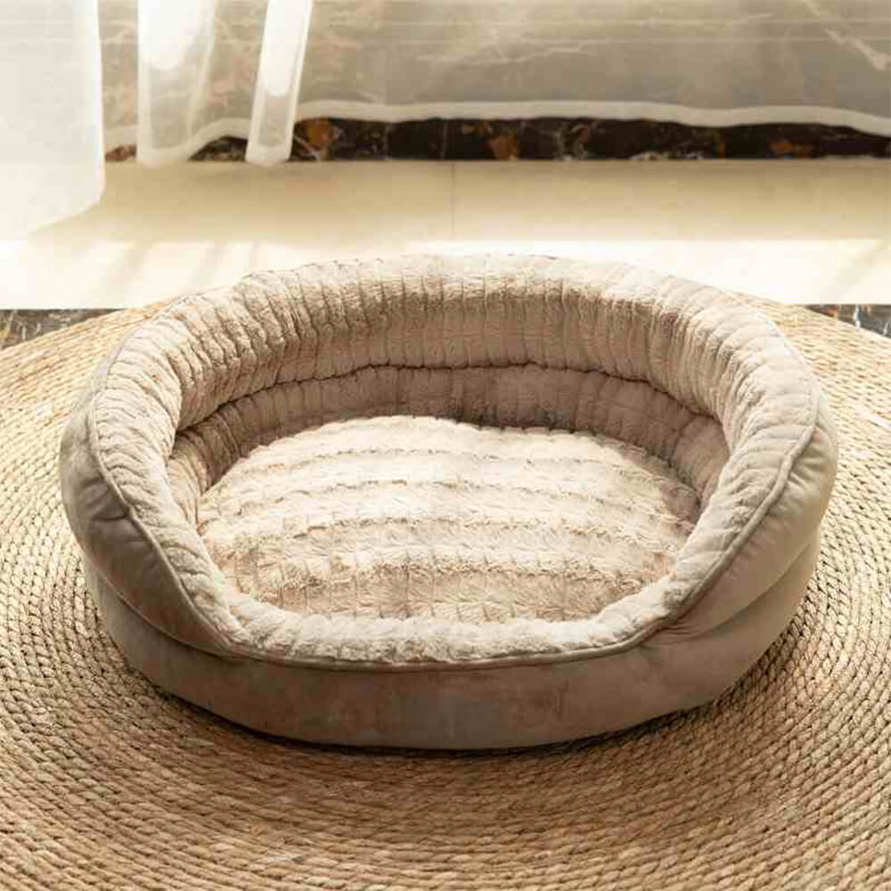 Comfort Round Nest Orthopedic Support Warm Dog & Cat Bed