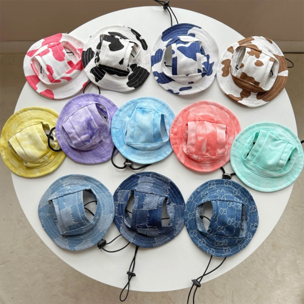 Outdoor Sun Protection Cowboy Bucket Hat Pet Hat