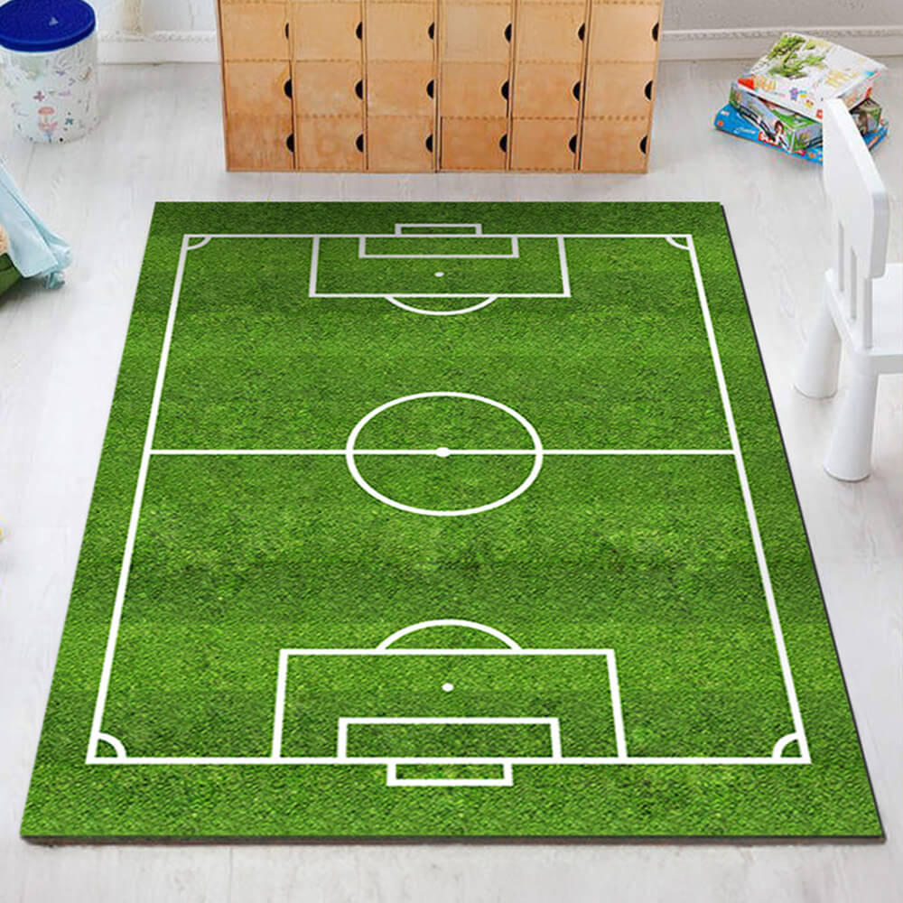 Sports Series Anti-Slip Scratch-Resistant Home Decor Rug