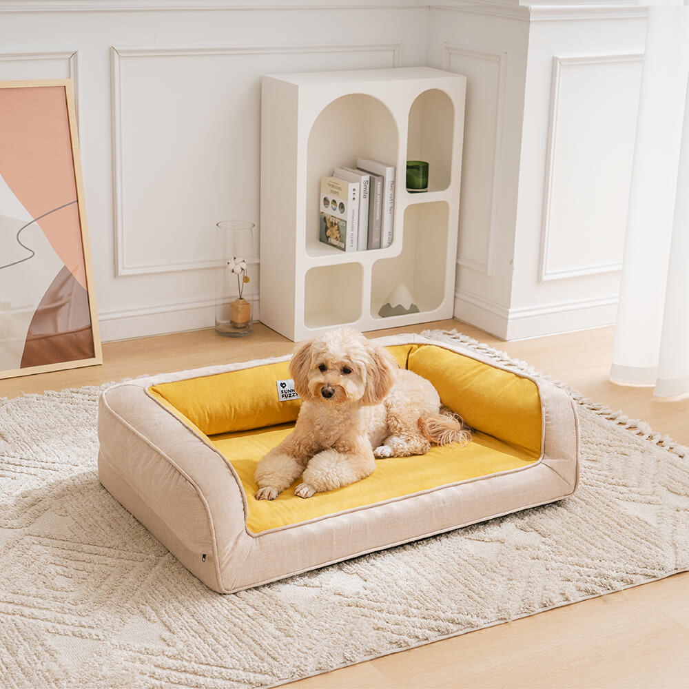 Ultimate Lounger Full Support Comfortable Orthopedic Dog Sofa Bed