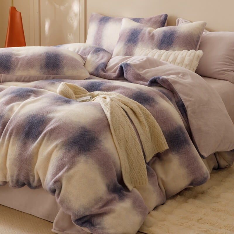 Luxurious Ultra-Soft Faux Cashmere Elegant Comfort Bed Sheet Set