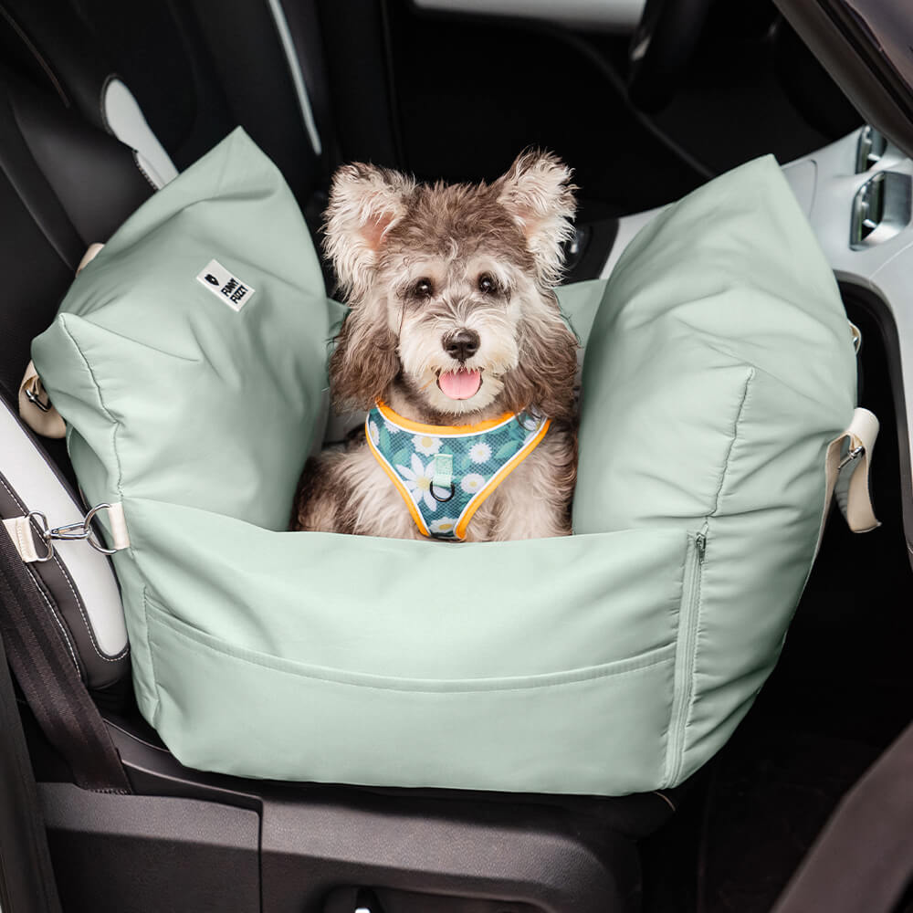 Travel Safety Puppy Dog Car Seat Bed - First Class