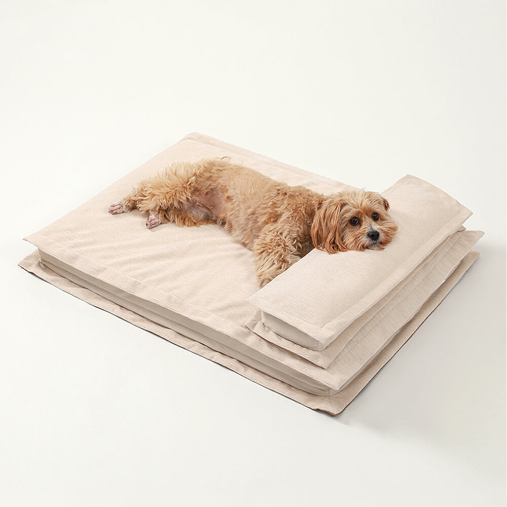 Anti-Anxiety with Sponge Support Deep Sleeping Dog Bed