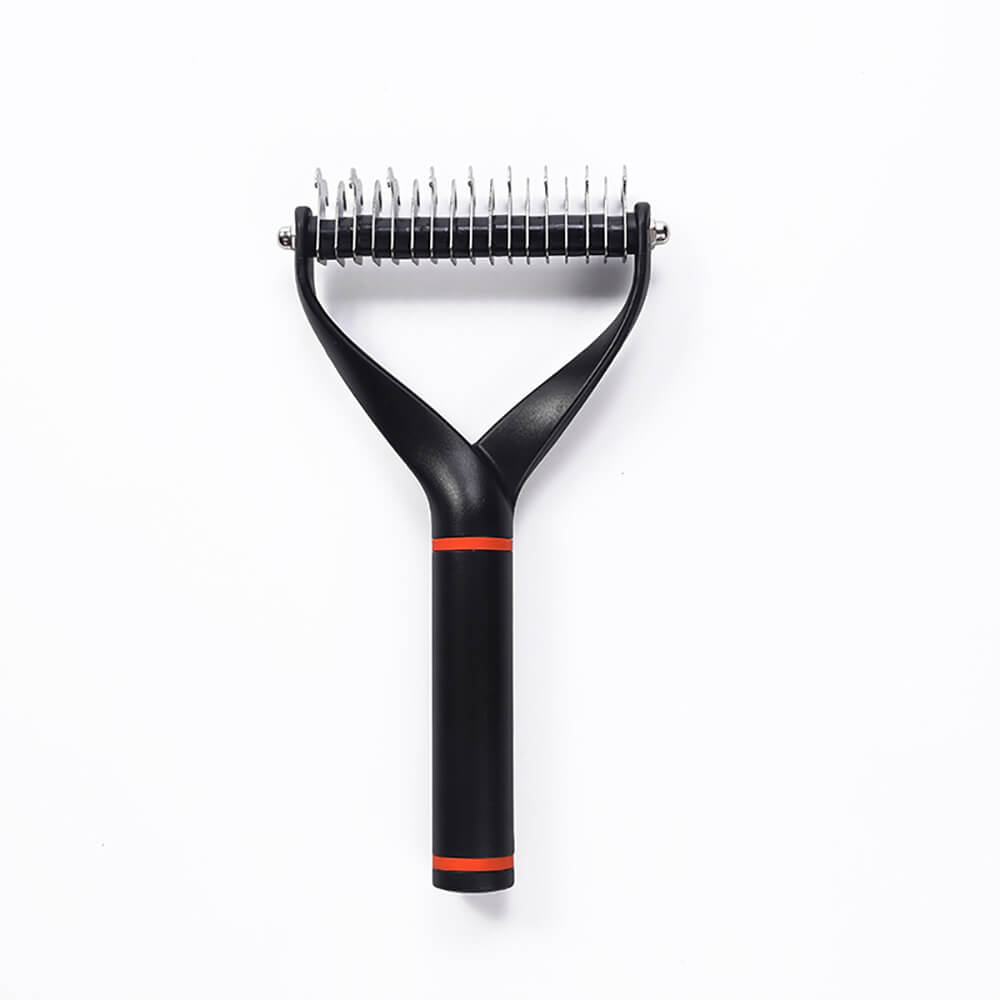 Pet Safe Dematting Comb Rake - Double Sided Blades