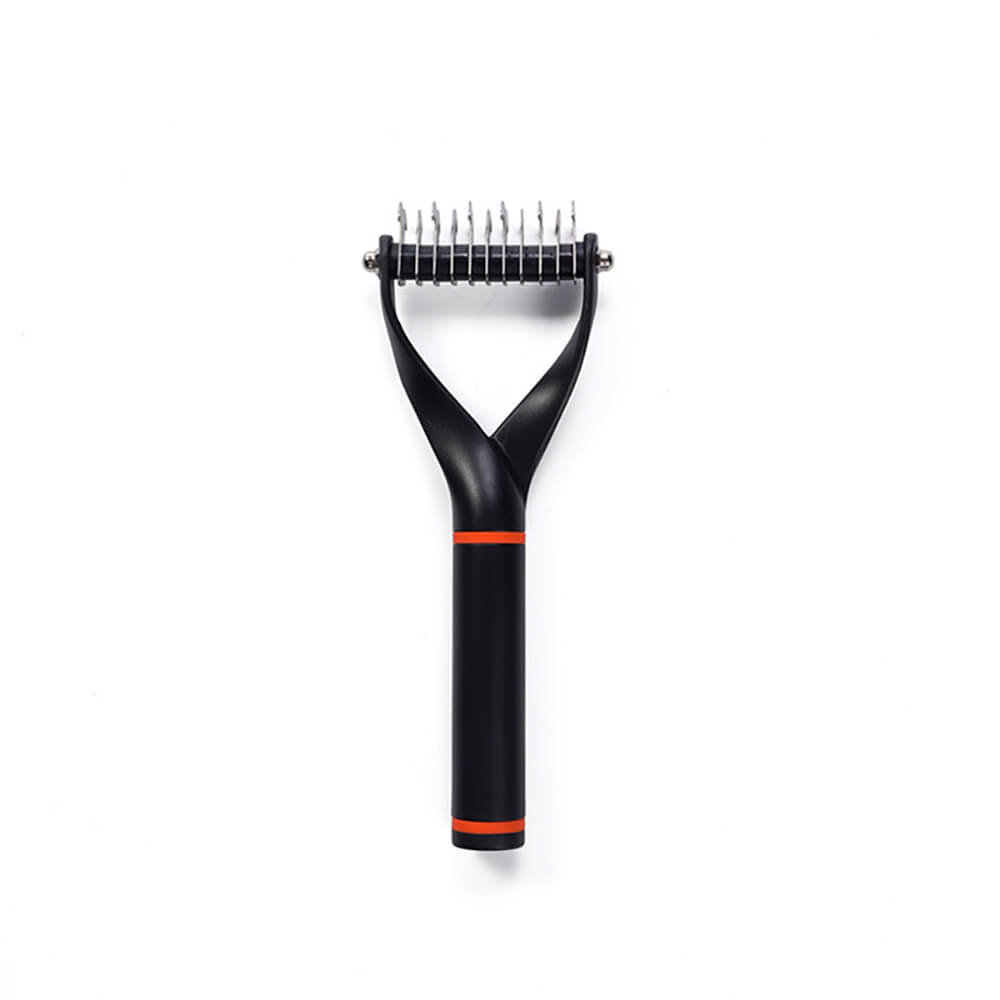 Pet Safe Dematting Comb Rake - Double Sided Blades