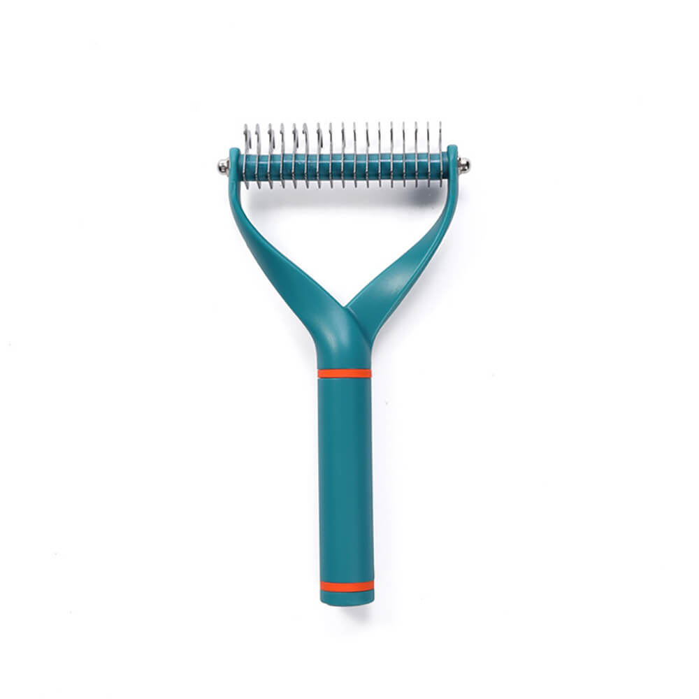 Pet Safe Dematting Comb Rake - Double Sided Blades