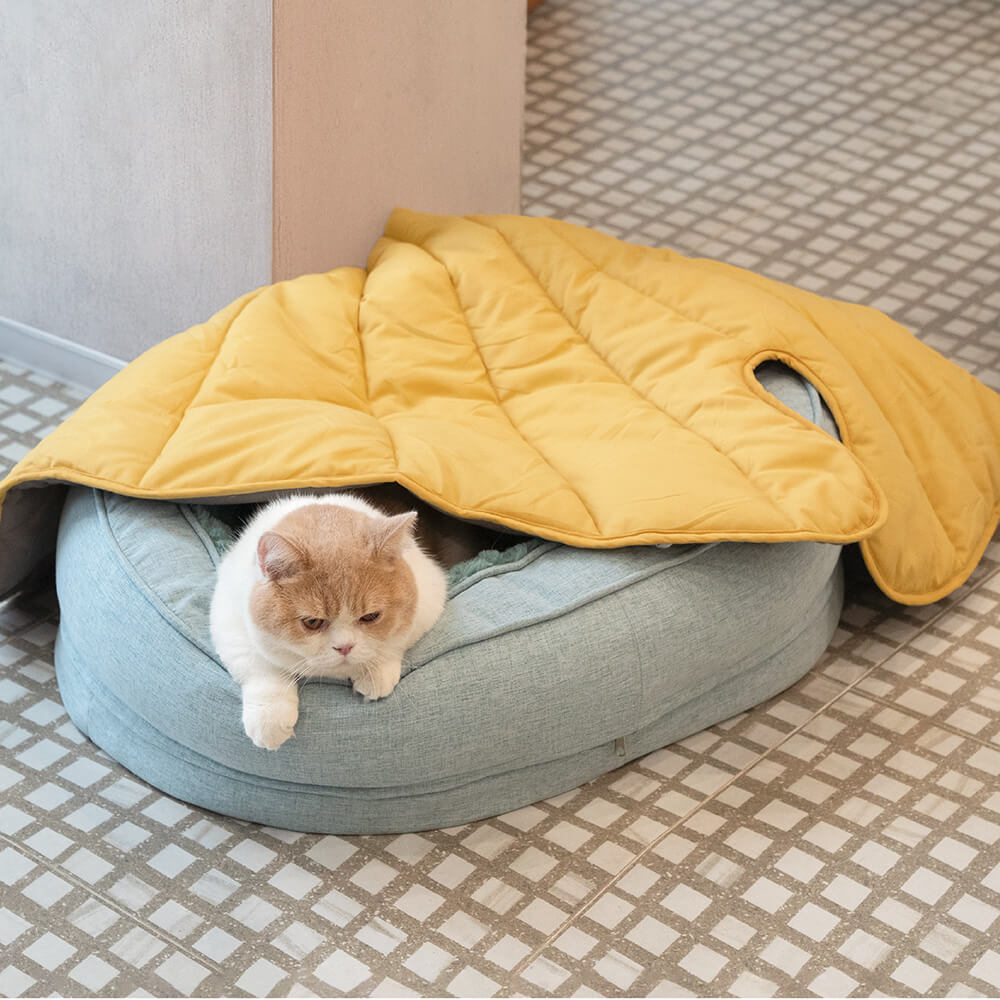 Leaf Shape Dog Blanket