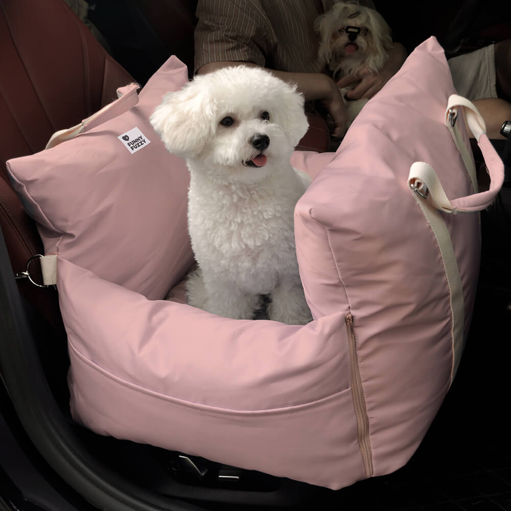 Waterproof Dog Car Seat Bed - First Class